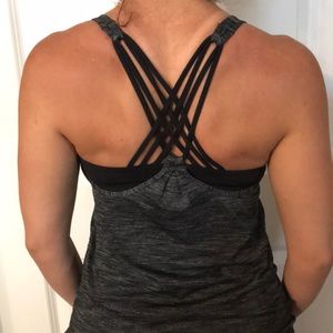 Lulu lemon criss cross tank top